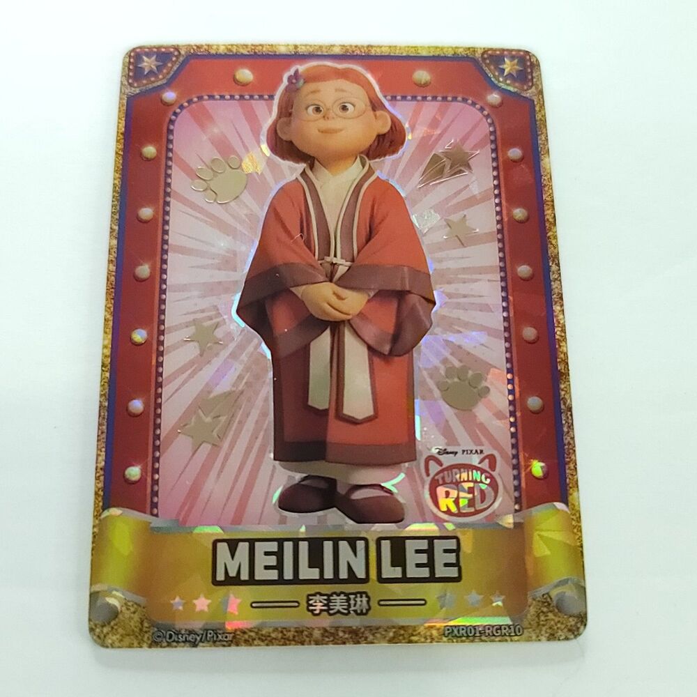 Meilin Lee Turning Red Limited Disney 100 Pixar 37th Oscar Trading Card 61/100